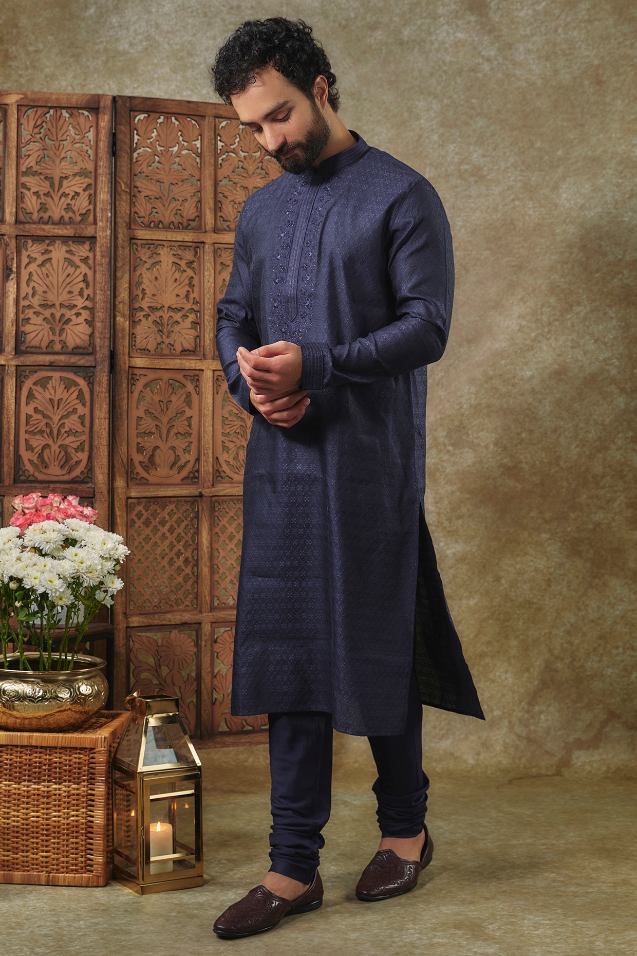 Buy Pathani Suit For Wedding for men Online from Indian Designers 2024