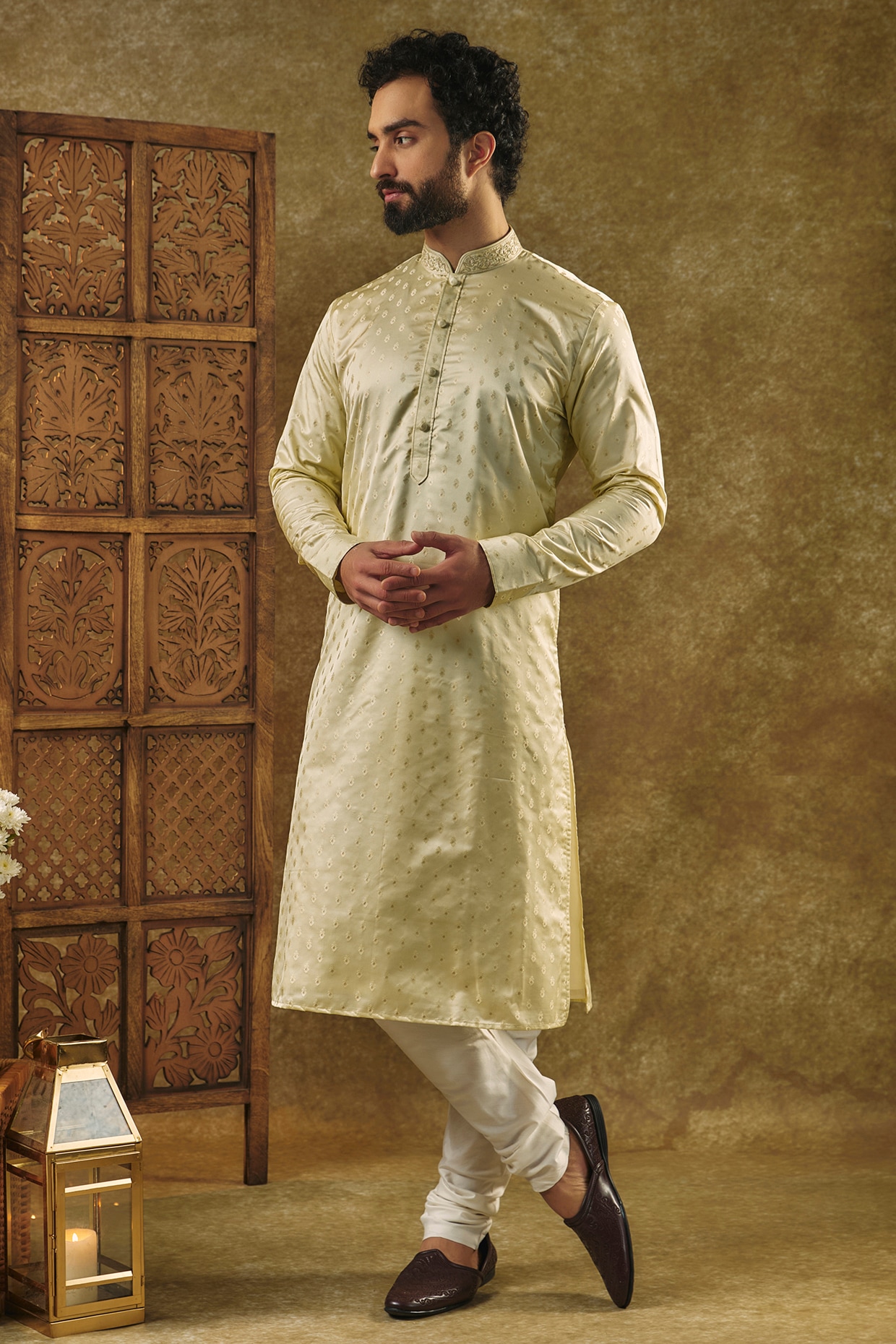 Khadi kurta discount pajama online shopping