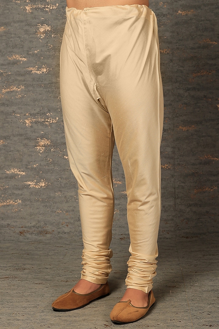 Rust Silk Printed Kurta Set by Vanshik at Pernia's Pop Up Shop