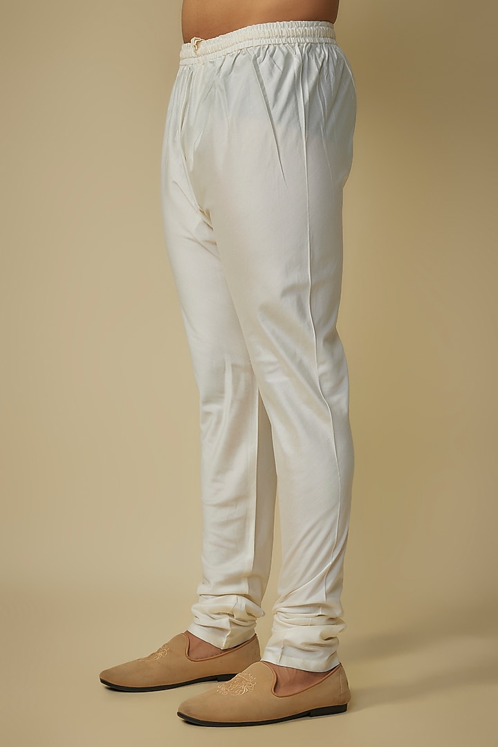 Blush Soft Silk Pintuck Kurta Set by Vanshik at Pernia's Pop Up Shop