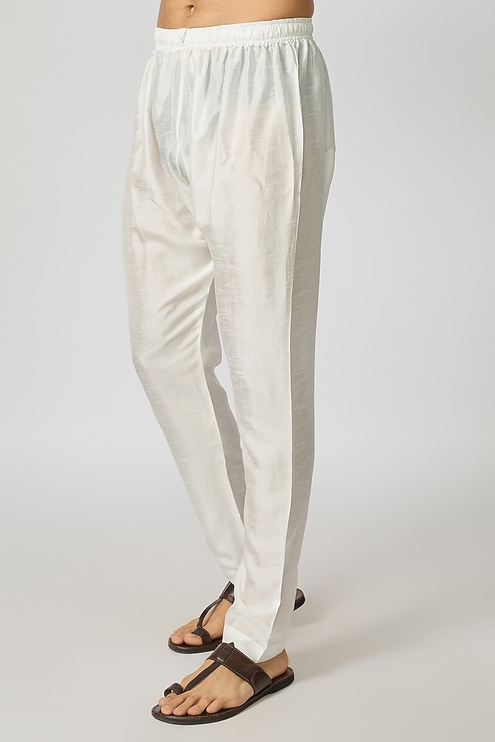 Aqua Dupion Silk Embroidered Wedding Indowestern Set by Vanshik at Pernia's Pop Up Shop