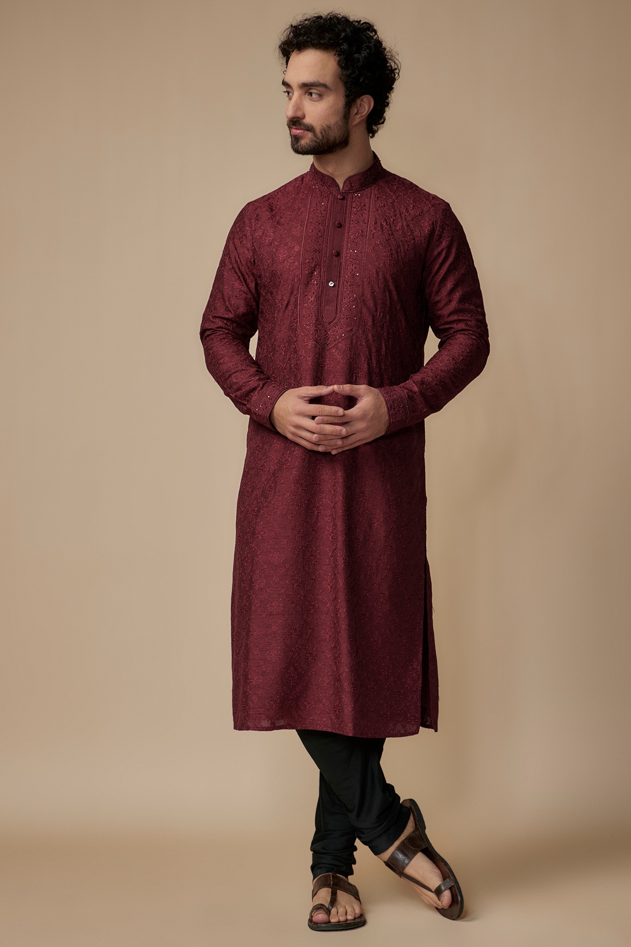 Indo western kurta discount pajama for men