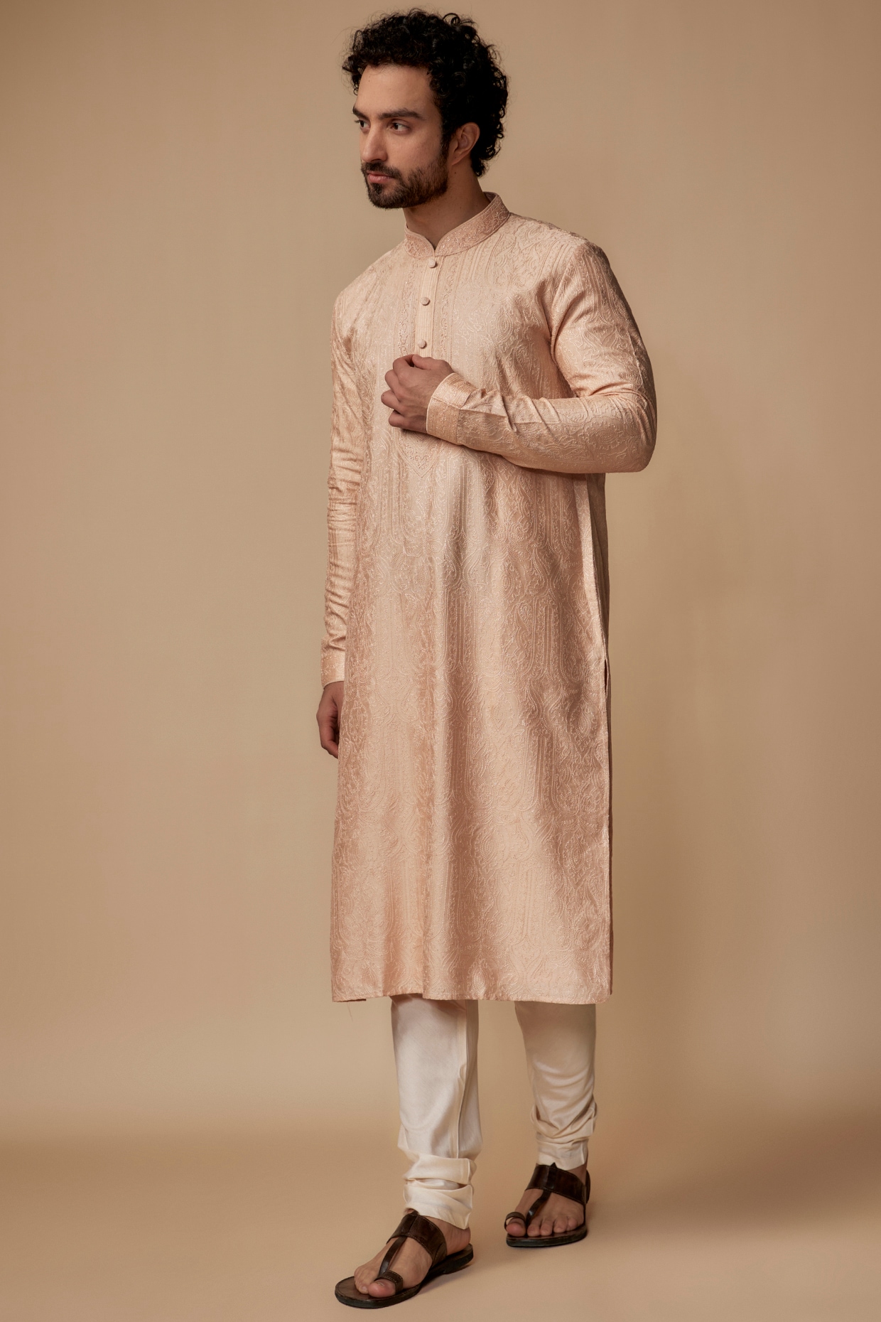 Indo western kurta hot sale pajama design