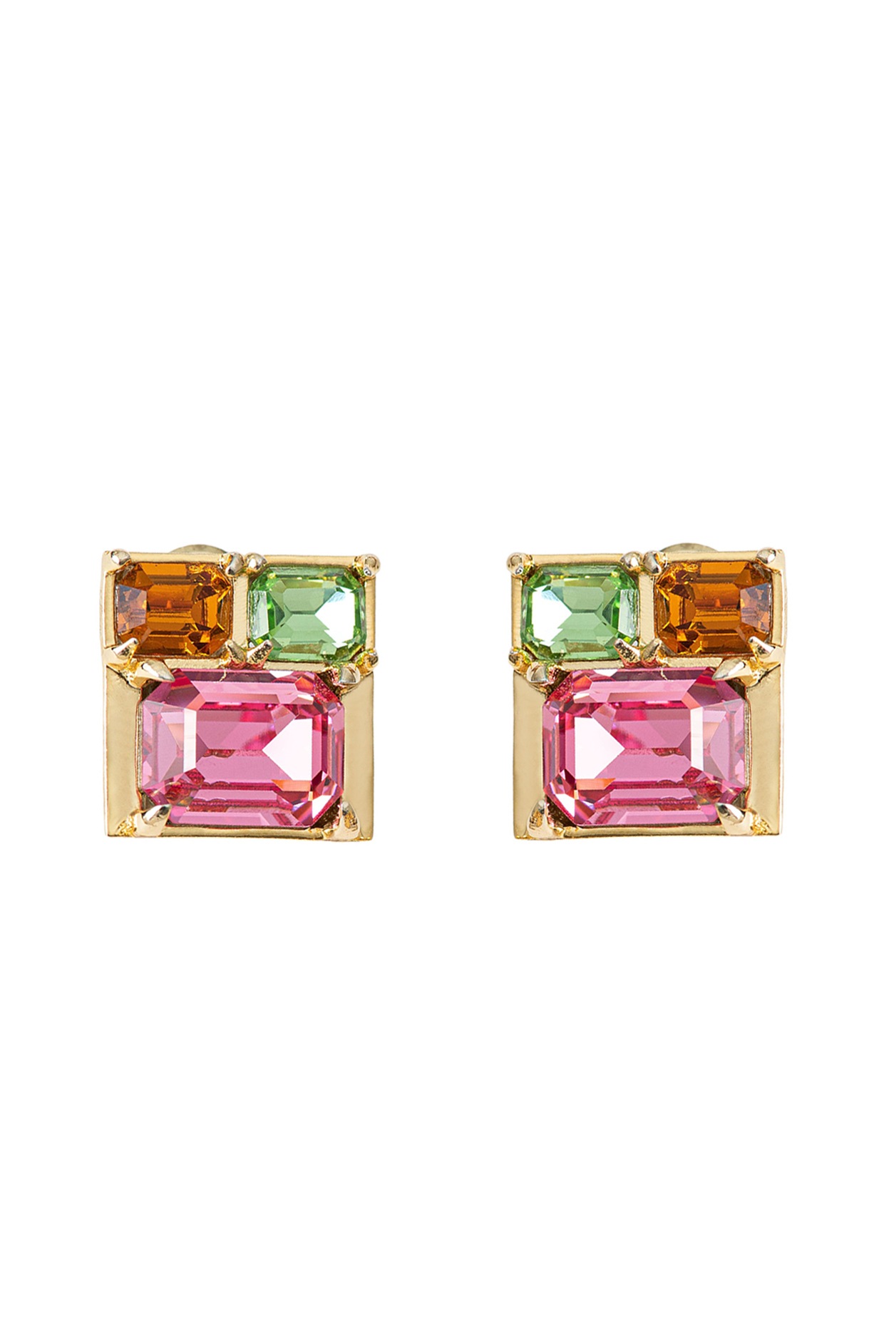 Clear Crystal Drop Earrings Swarovski Rectangle Drop | Etsy | Crystal  earrings wedding, Swarovski earrings, Crystal drop earrings