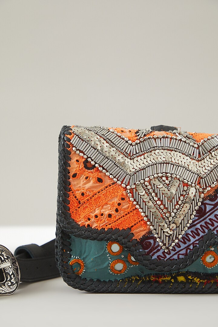 Multicolor Fashion Ladies Bag Embroidery Banjara Clutch Bag Purse