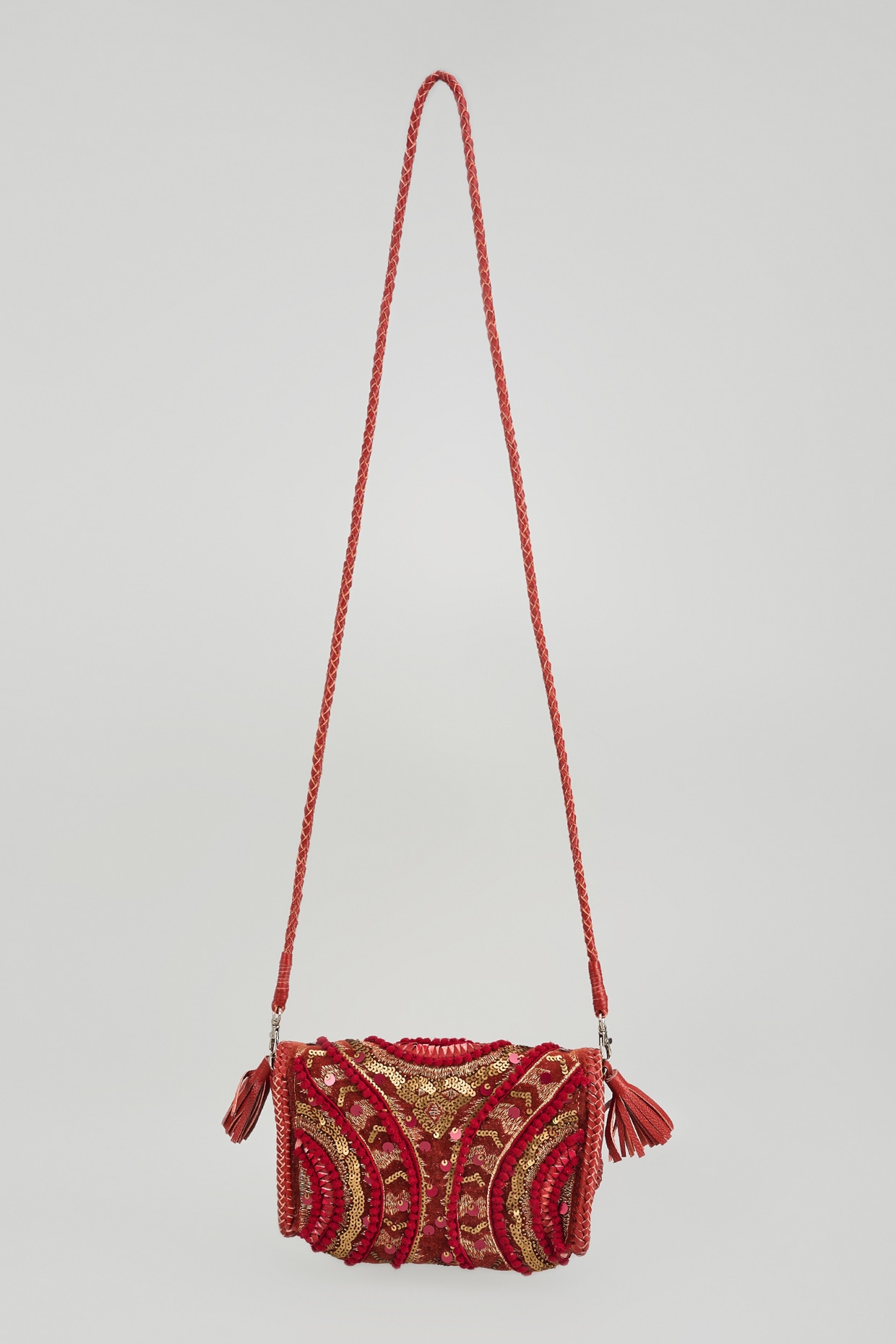 Sling bag with tassels online