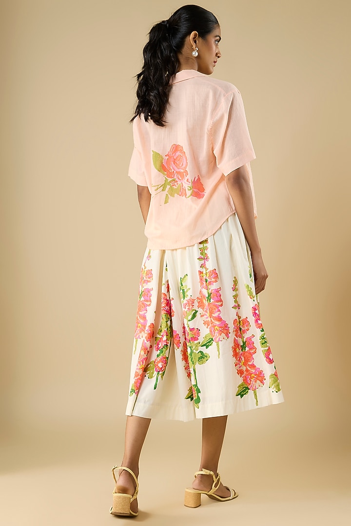 Pink Cotton Top by Vineet Rahul at Pernia's Pop Up Shop