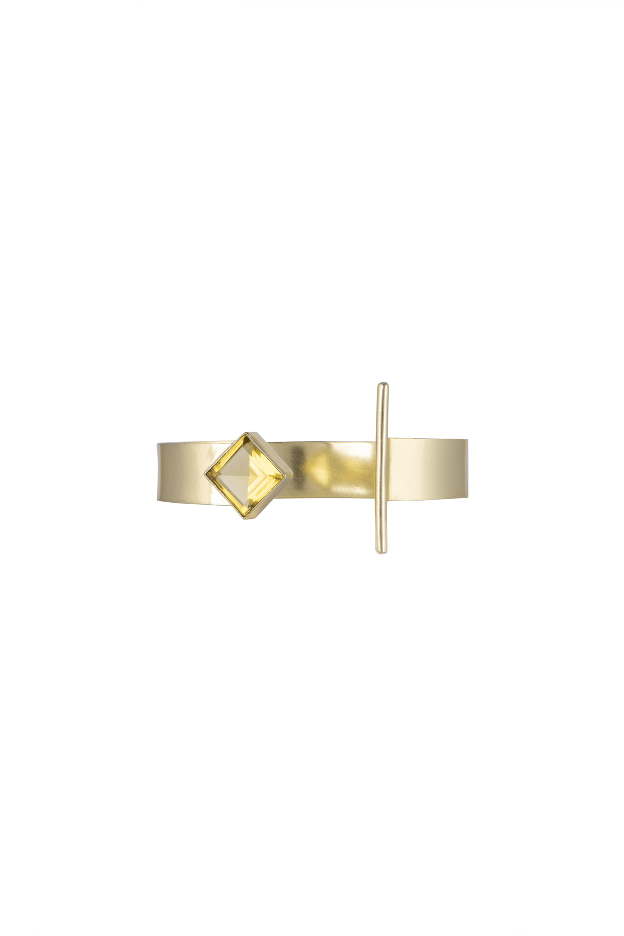 Gold Plated Citrine Bracelet Design by Varnika Arora at Pernia's Pop Up ...