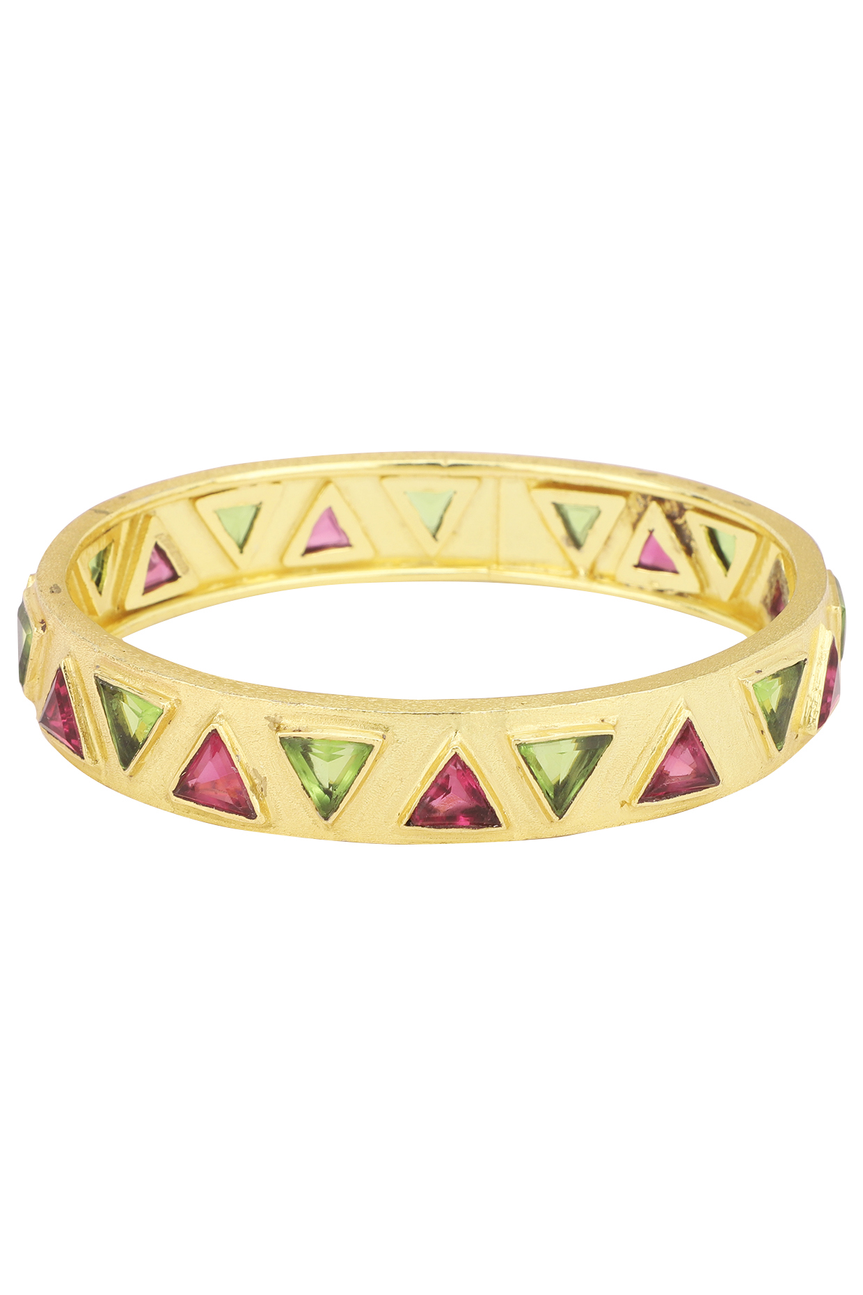 Gold plated pink quartz bracelet available only at Pernia's Pop Up Shop ...