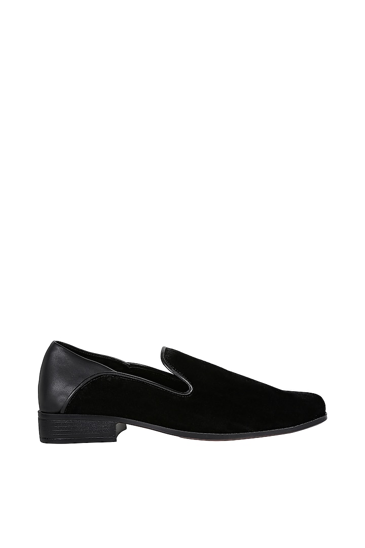 Black Napa Counter Loafers by PAKO at Pernia's Pop Up Shop