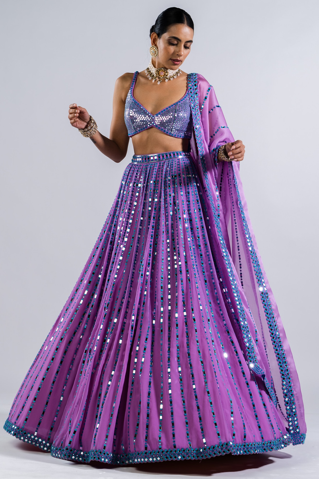 punjabi ghagra suit