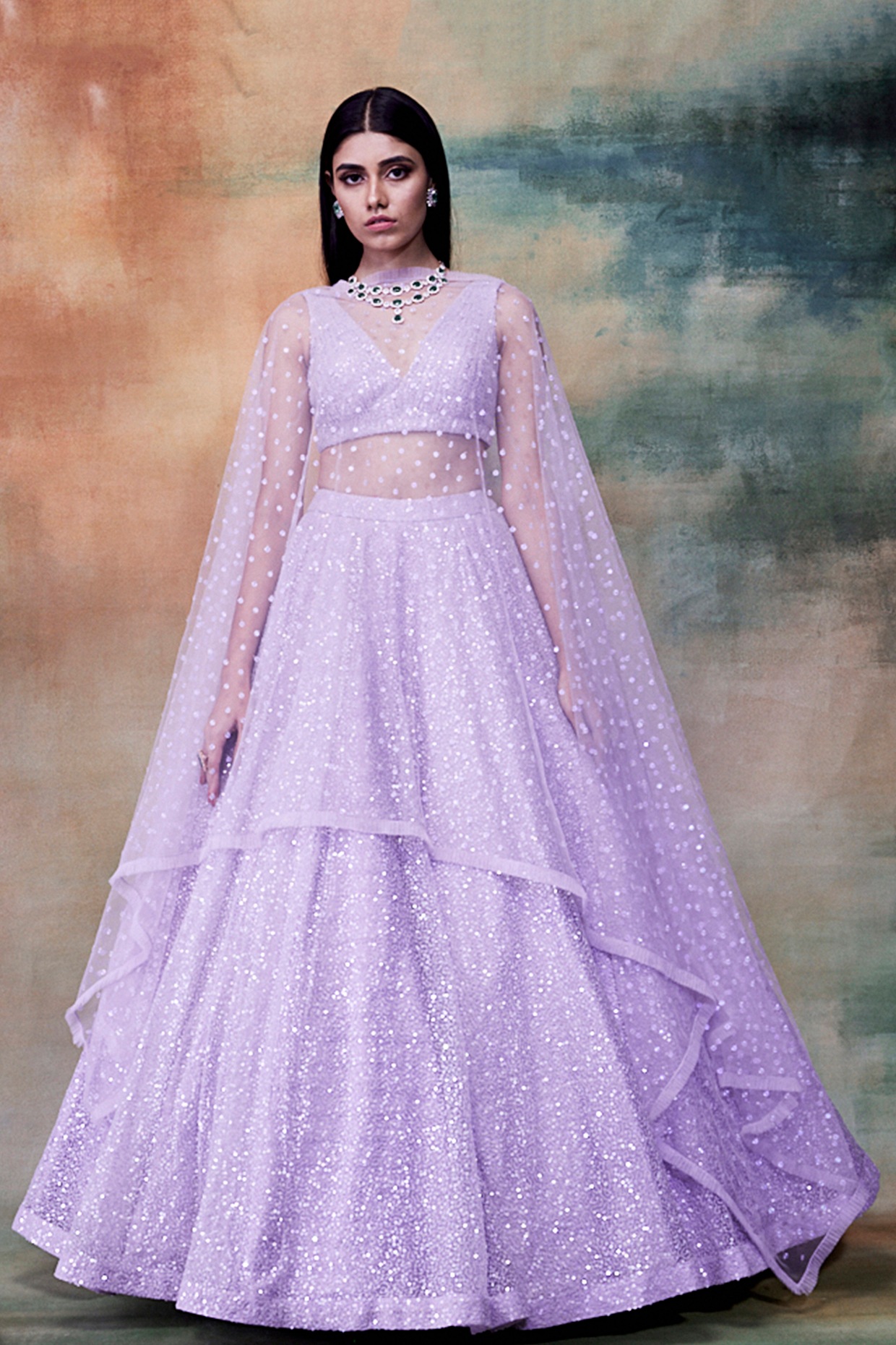 lilac lengha