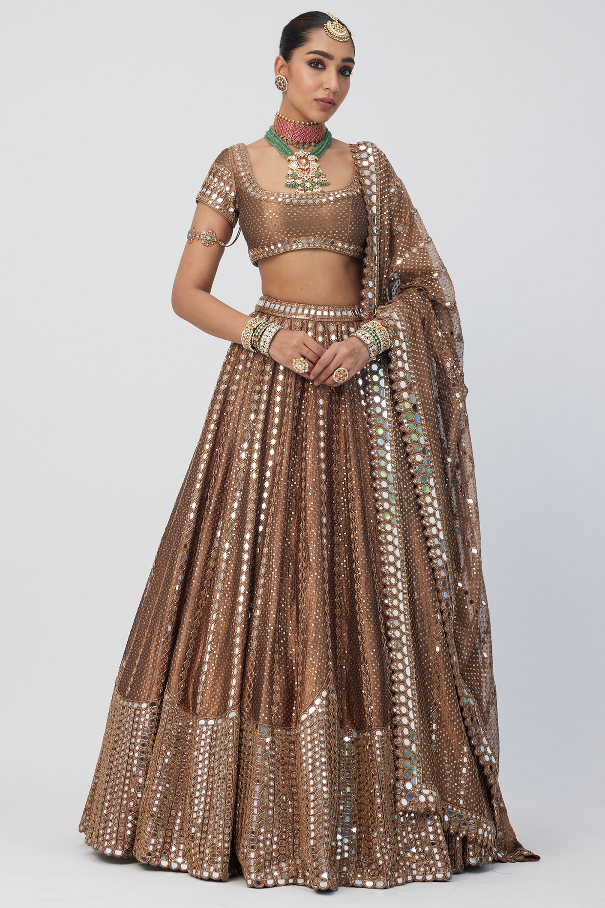 Shimmer lehenga online 2025