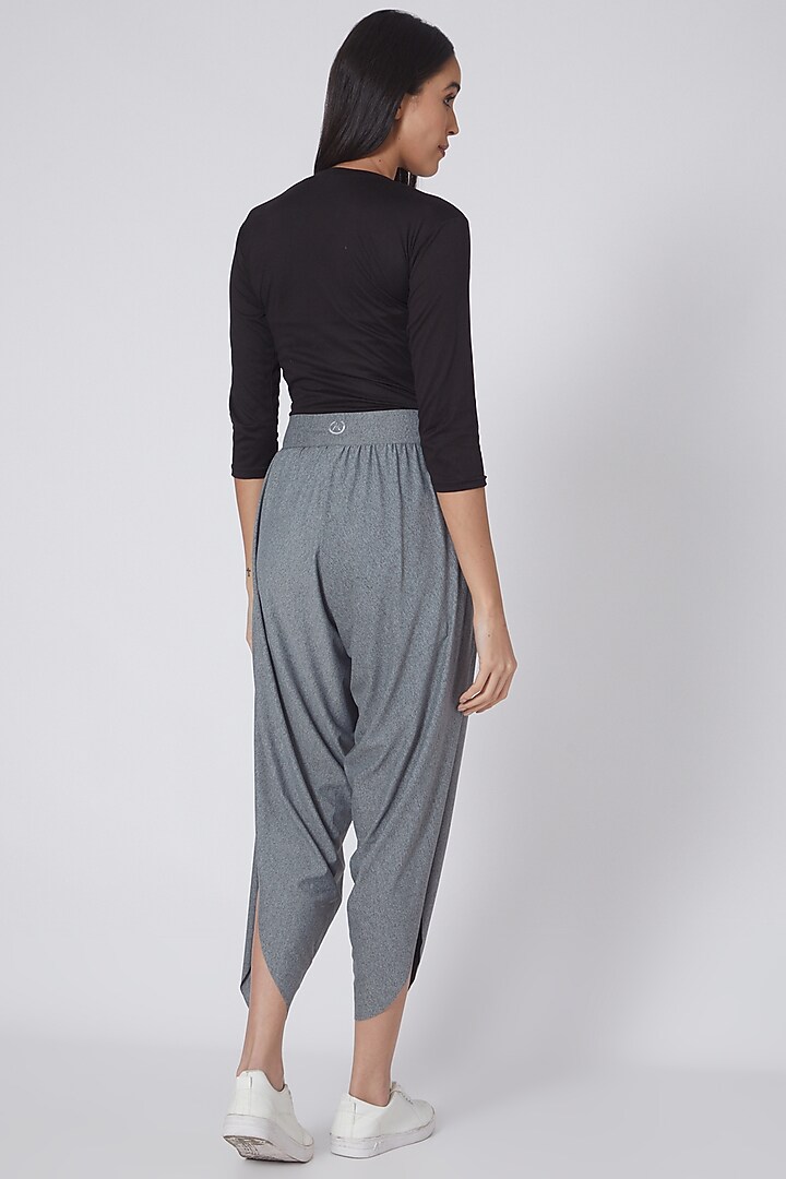 Grey Harem Pants by Mira Rae at Pernia's Pop Up Shop