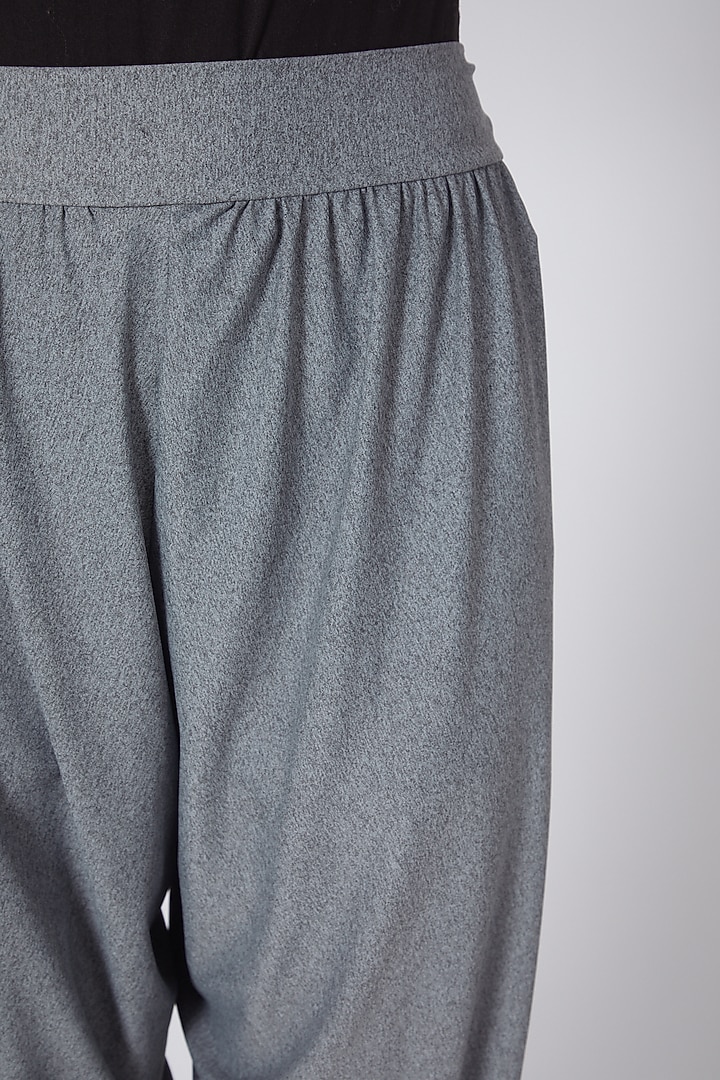 Grey Harem Pants by Mira Rae at Pernia's Pop Up Shop