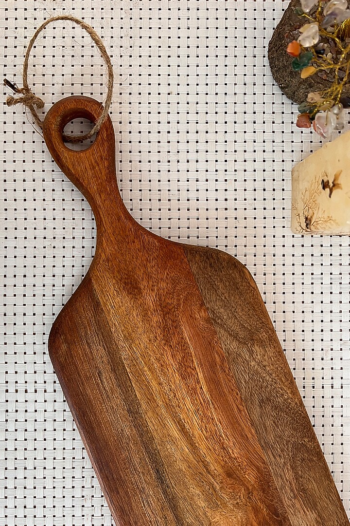 Brown Mango Wood Serving Platter by Wood Chop at Pernia's Pop Up Shop