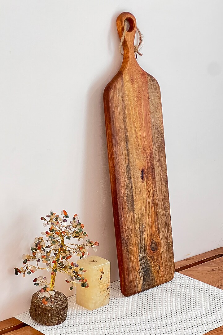 Brown Mango Wood Serving Platter by Wood Chop at Pernia's Pop Up Shop