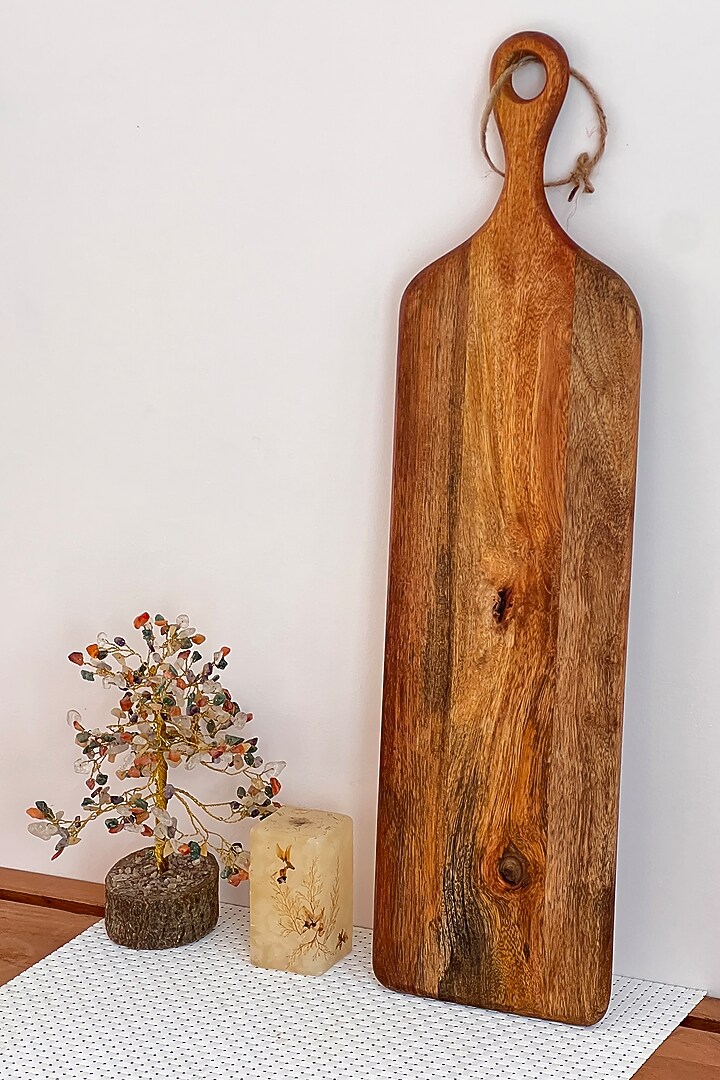 Brown Mango Wood Serving Platter by Wood Chop at Pernia's Pop Up Shop