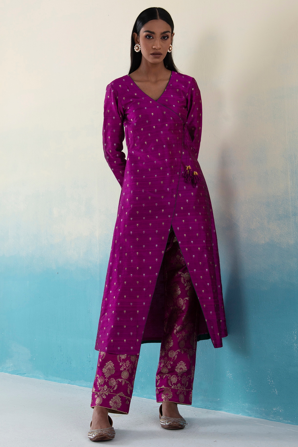 Tussar silk clearance kurtis online