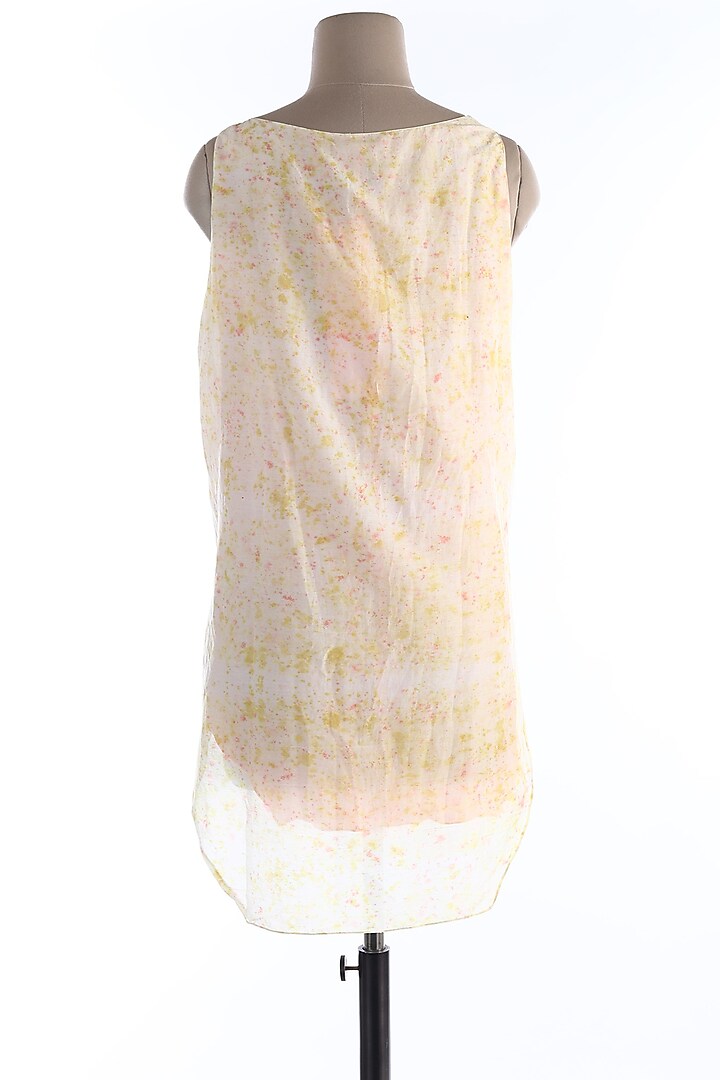 Peach Organic Cotton Top by Wendell Rodricks at Pernia's Pop Up Shop