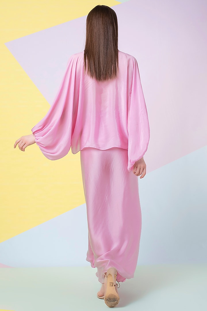 Lavender Pintuck Top by Wendell Rodricks at Pernia's Pop Up Shop