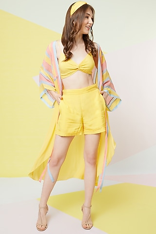 Irish Yellow  Cape by Wendell Rodricks