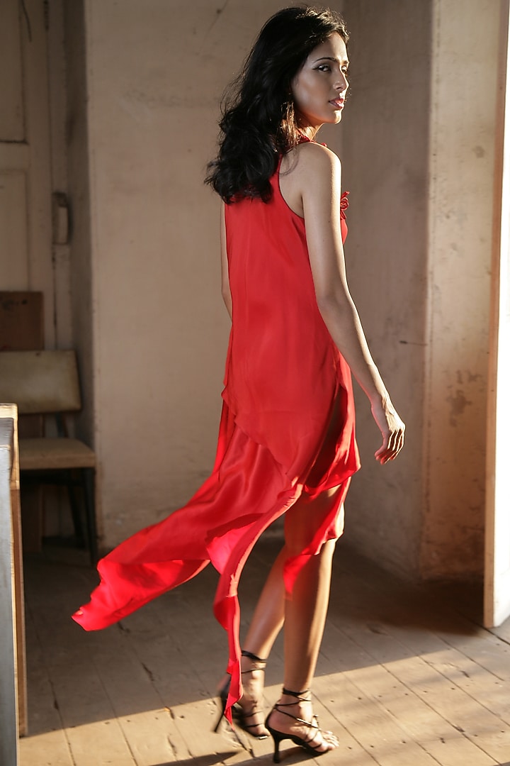 theory asymmetrical silk georgette dress Theory Modern Silk Georgette Skirt