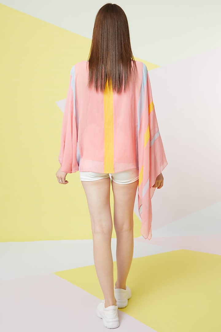 Cherry Blossom Kaftan Top by Wendell Rodricks at Pernia's Pop Up Shop