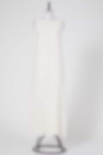 White Cotton Tunic by Wendell Rodricks at Pernia's Pop Up Shop