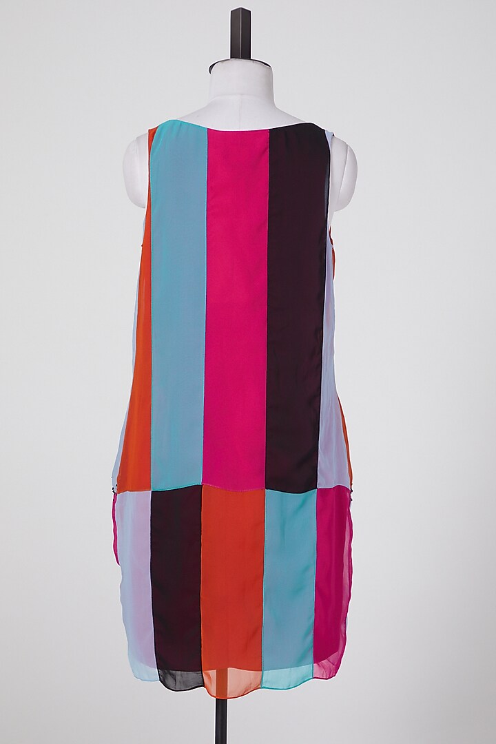 Multi Colored Cotton Tunic by Wendell Rodricks at Pernia's Pop Up Shop