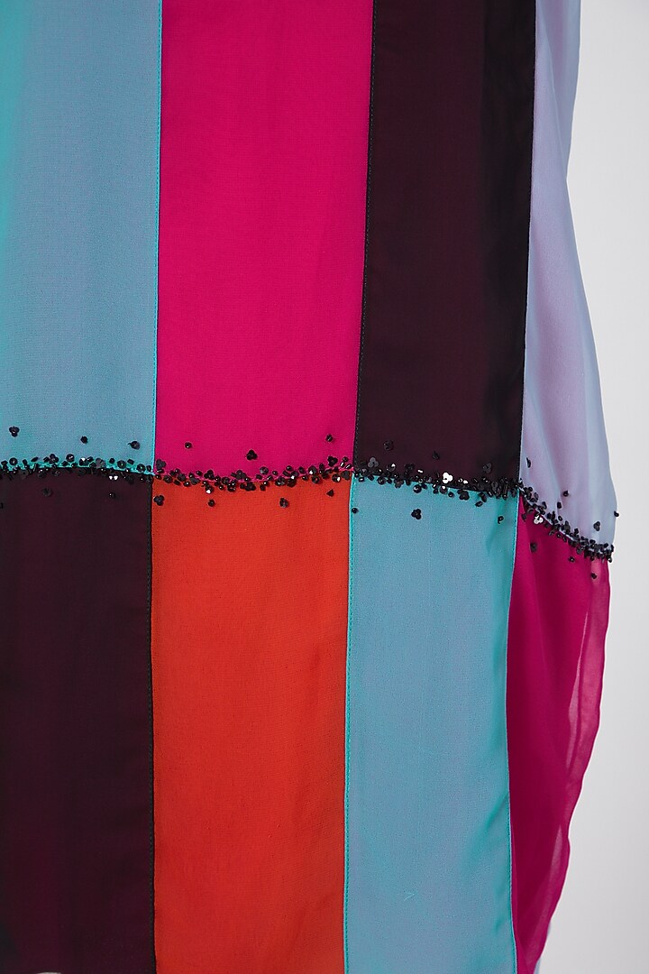 Multi Colored Cotton Tunic by Wendell Rodricks at Pernia's Pop Up Shop