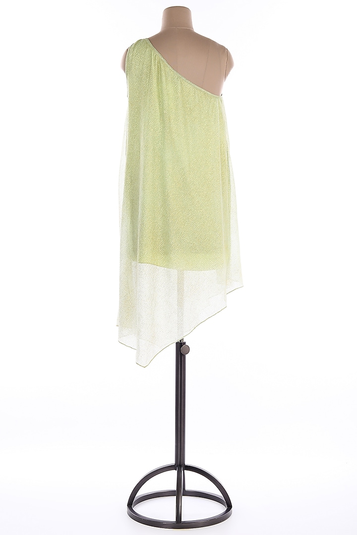 Pista One-Shoulder Asymmetric Summer Dress by Wendell Rodricks at Pernia's Pop Up Shop