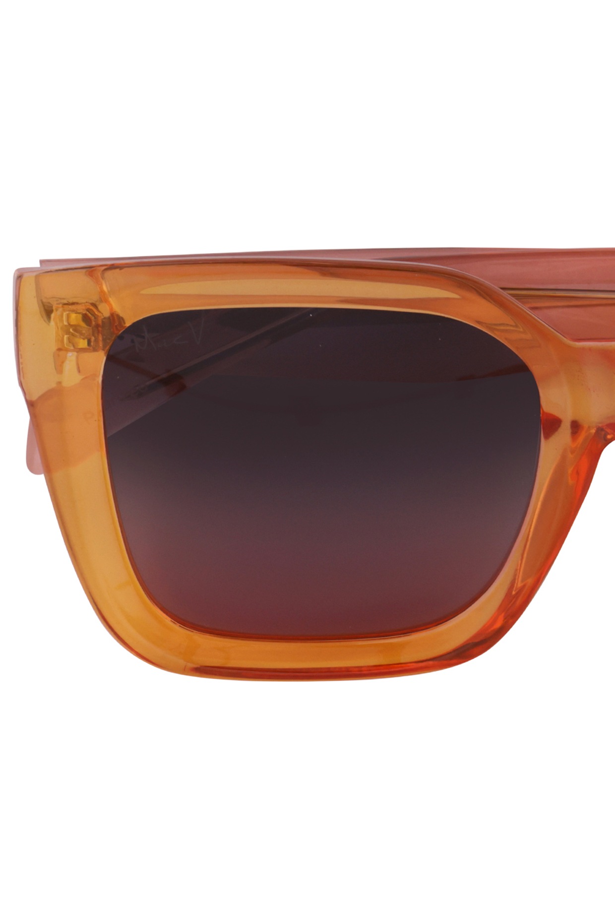 Purple Pink & Orange UV Protected Sunglasses Design by Wendell Rodricks x  MacV at Pernia's Pop Up Shop 2024