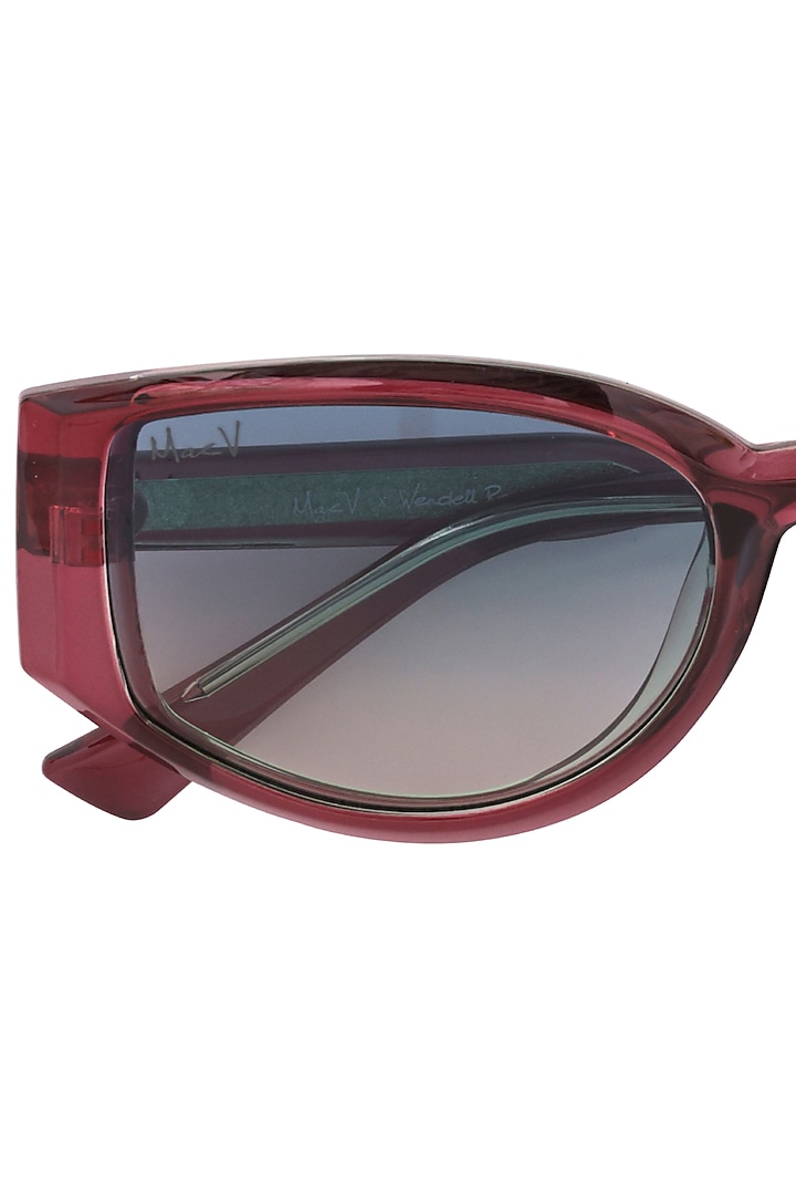 Purple & Blue Gradient UV Protected Sunglasses by Wendell Rodricks x MacV at Pernia's Pop Up Shop