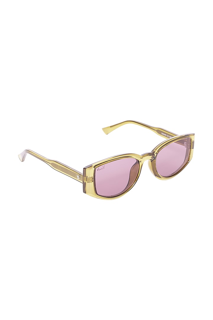 Olive & Purple UV Protected Sunglasses by Wendell Rodricks x MacV at Pernia's Pop Up Shop