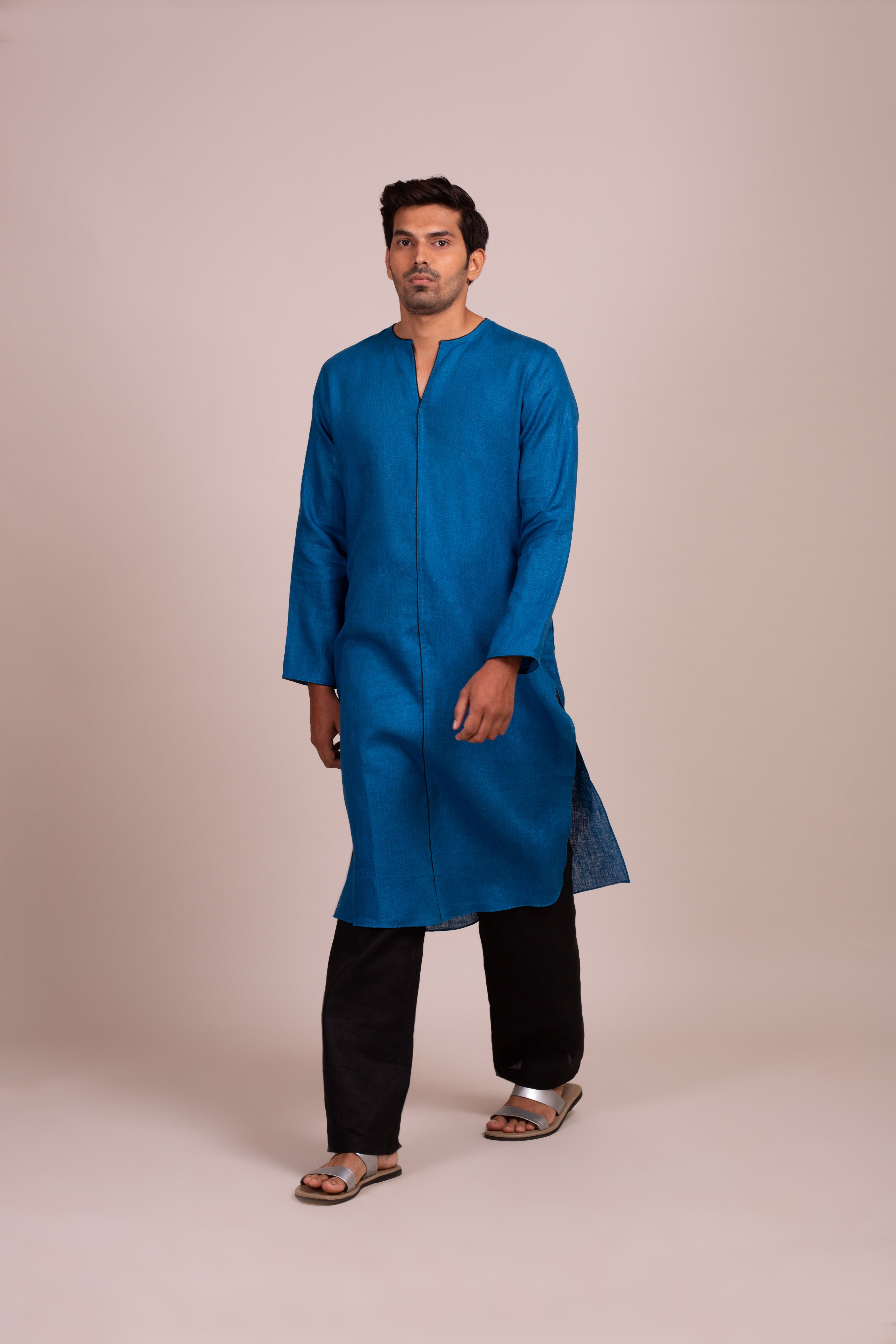 Piping kurta clearance design