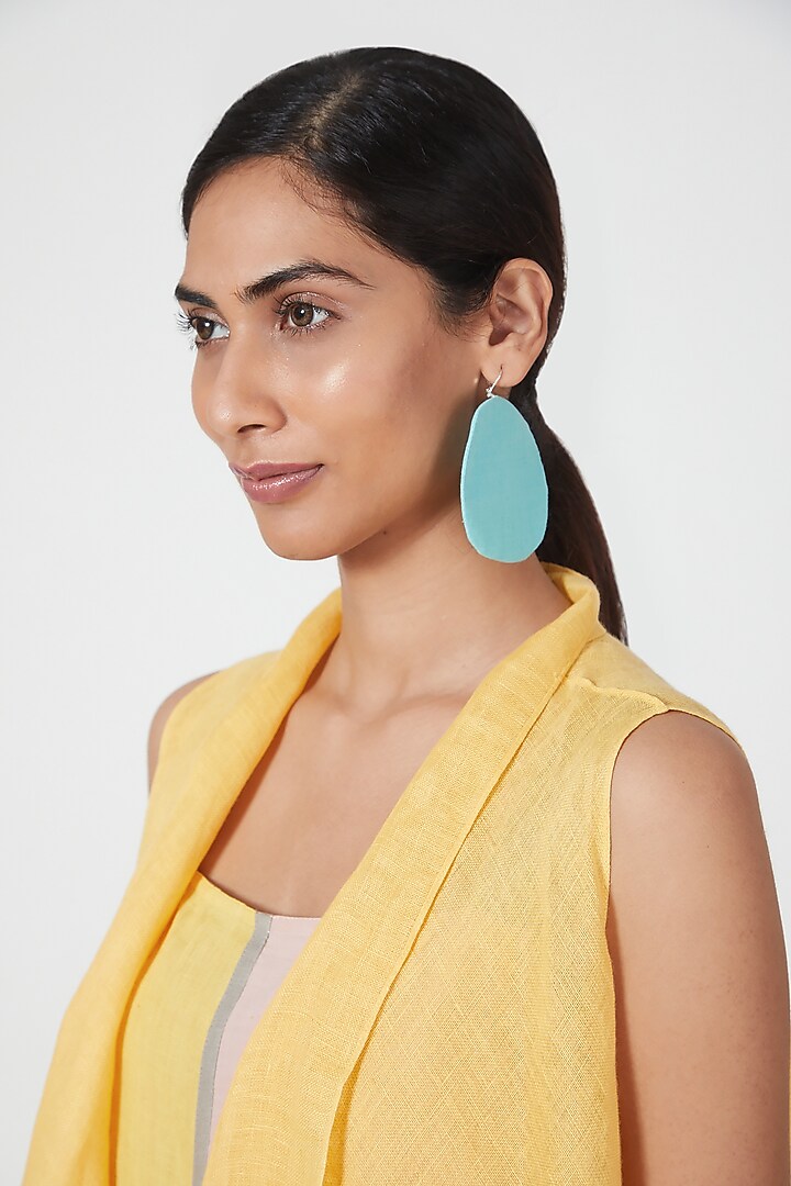 Multi-Colored Linen Color-Block Co-Ord Set by Wendell Rodricks at Pernia's Pop Up Shop