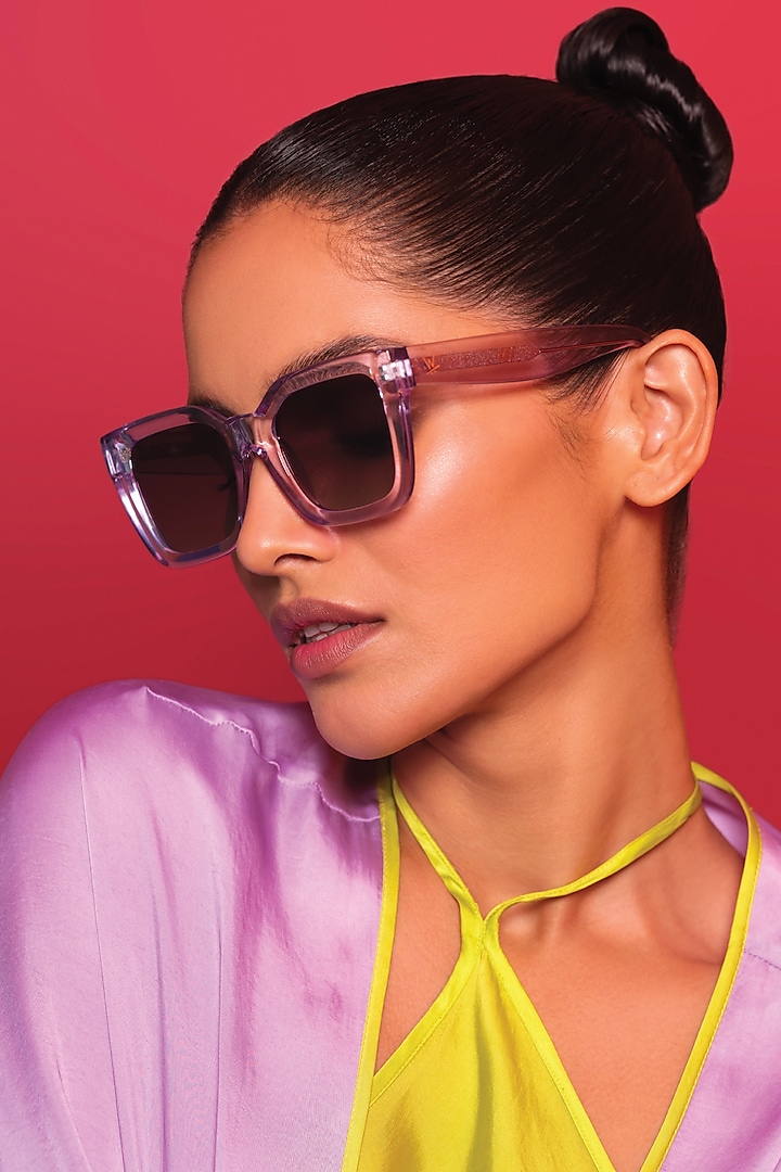 Purple Gradient & Purple UV Protected Sunglasses by Wendell Rodricks x MacV at Pernia's Pop Up Shop