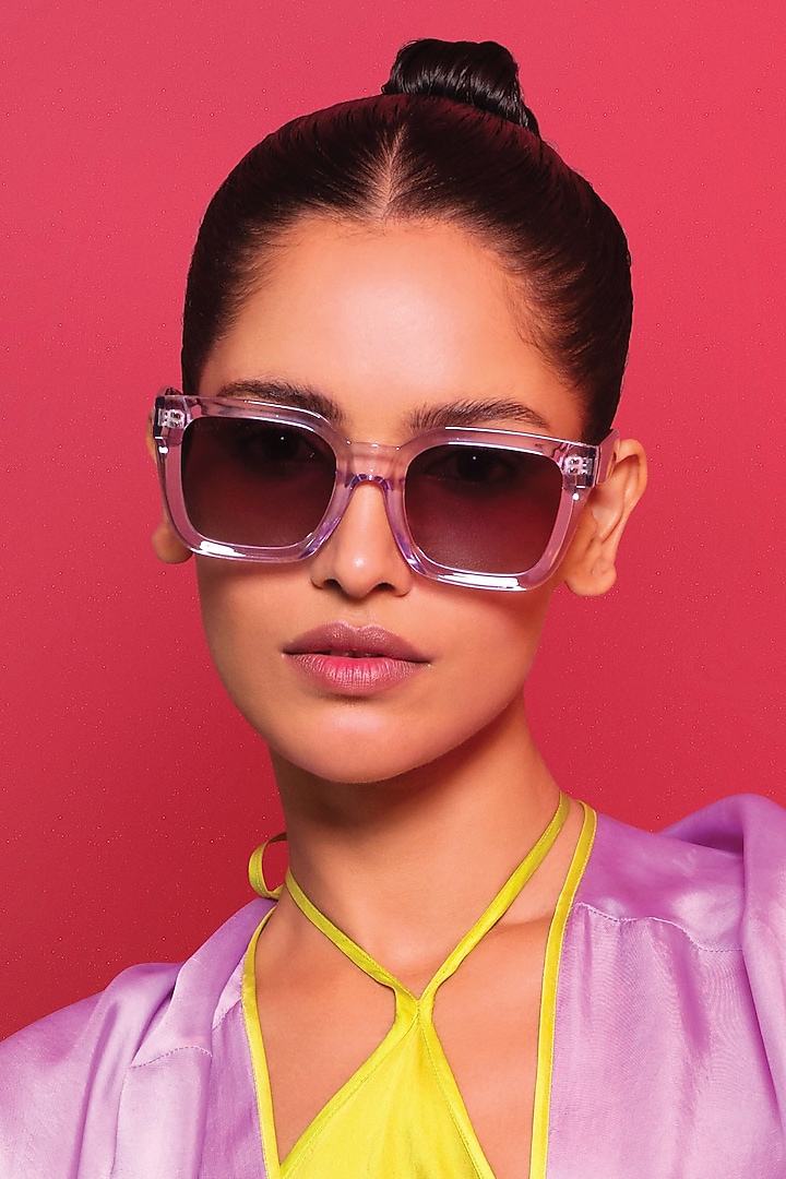 Purple Gradient & Purple UV Protected Sunglasses by Wendell Rodricks x MacV at Pernia's Pop Up Shop