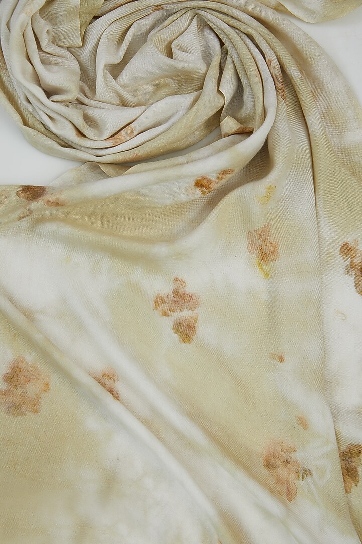 White Lotus Stem Fiber Scarf by Whakato at Pernia's Pop Up Shop