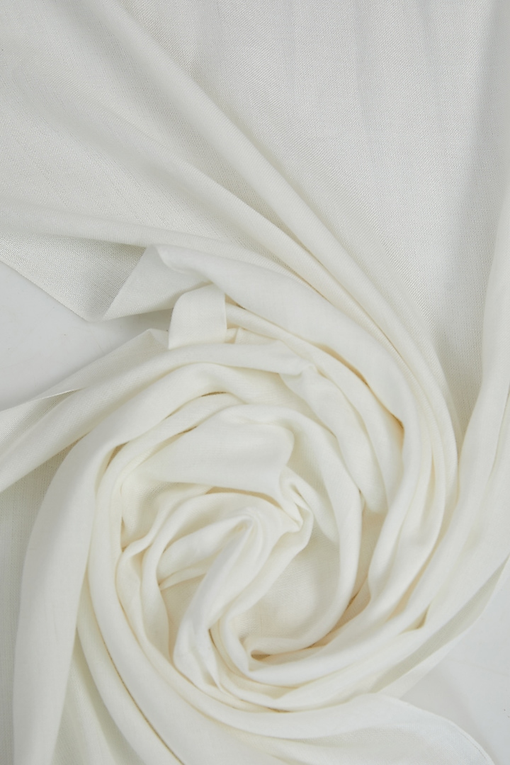White Lotus Stem Fiber Scarf by Whakato at Pernia's Pop Up Shop