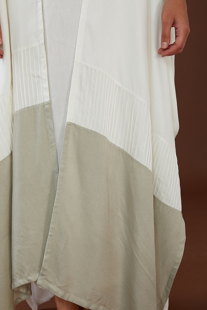 White Lotus Stem Fiber Woven Overlay by Whakato at Pernia's Pop Up Shop
