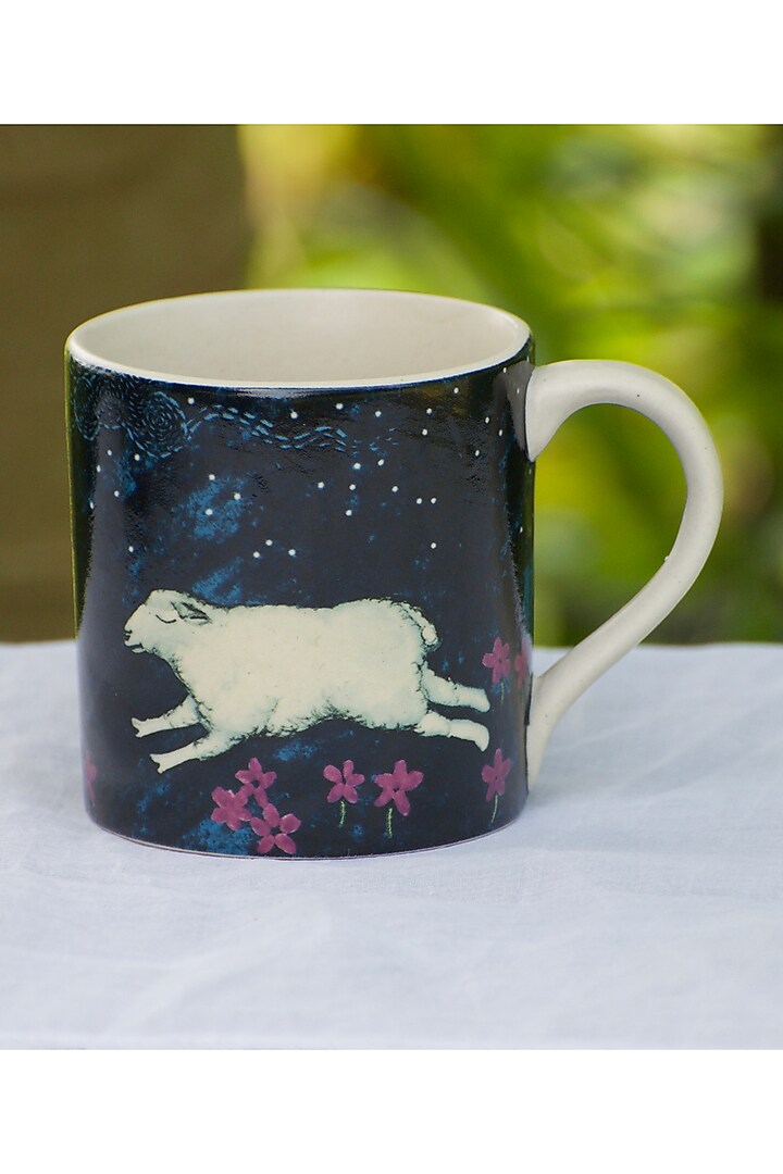 Midnight Blue Mugs (Set of 2) by White Hill Studio at Pernia's Pop Up Shop