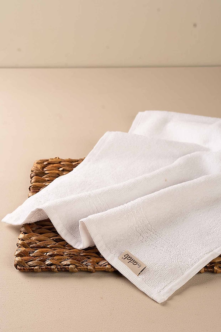 White Towels (Set of 8) by By ADAB