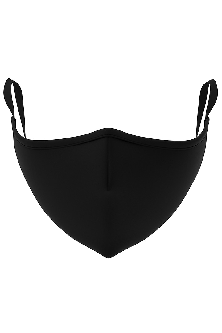 Black Self Sterilizing Masks (Set of 10) by Wiseprotec at Pernia's Pop Up Shop