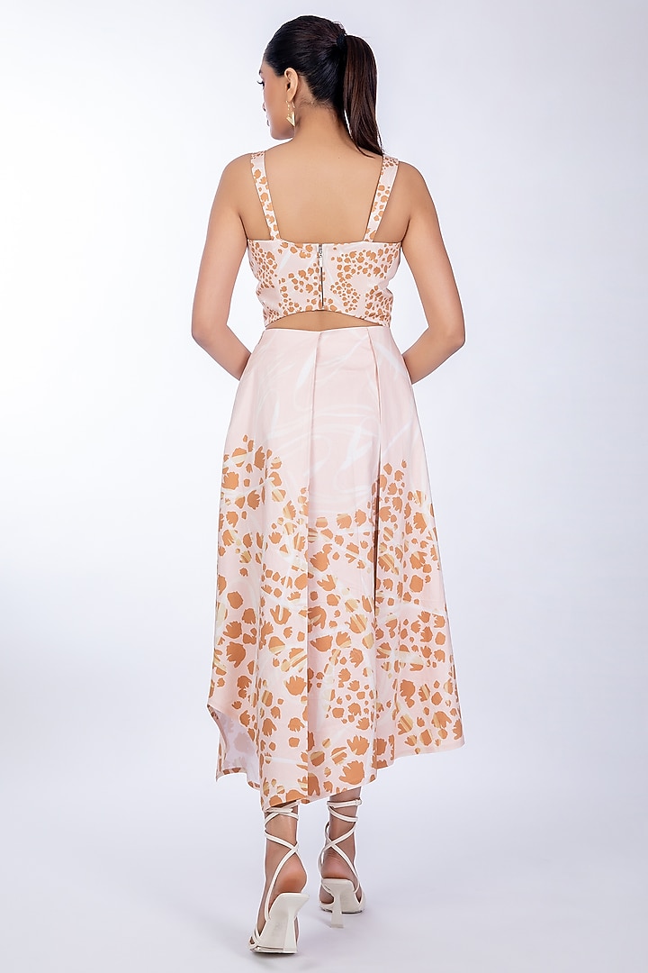 Rose Pink Cotton Satin Top by World Of Ra at Pernia's Pop Up Shop