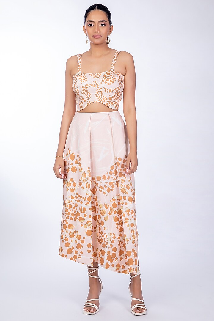 Rose Pink Cotton Satin Top by World Of Ra at Pernia's Pop Up Shop