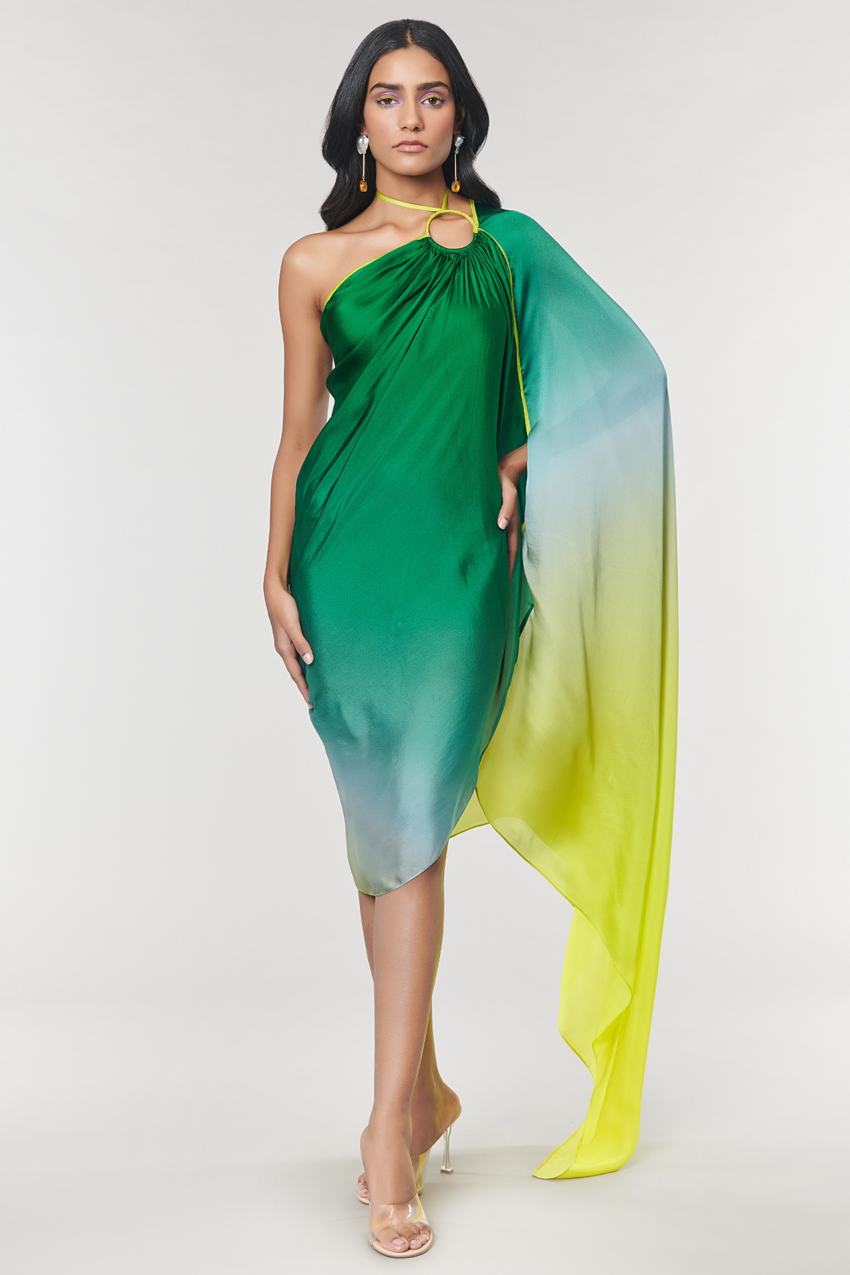 INDYA Green Kurta/dress, Women's Fashion, Dresses & Sets, Traditional &  Ethnic wear on Carousell