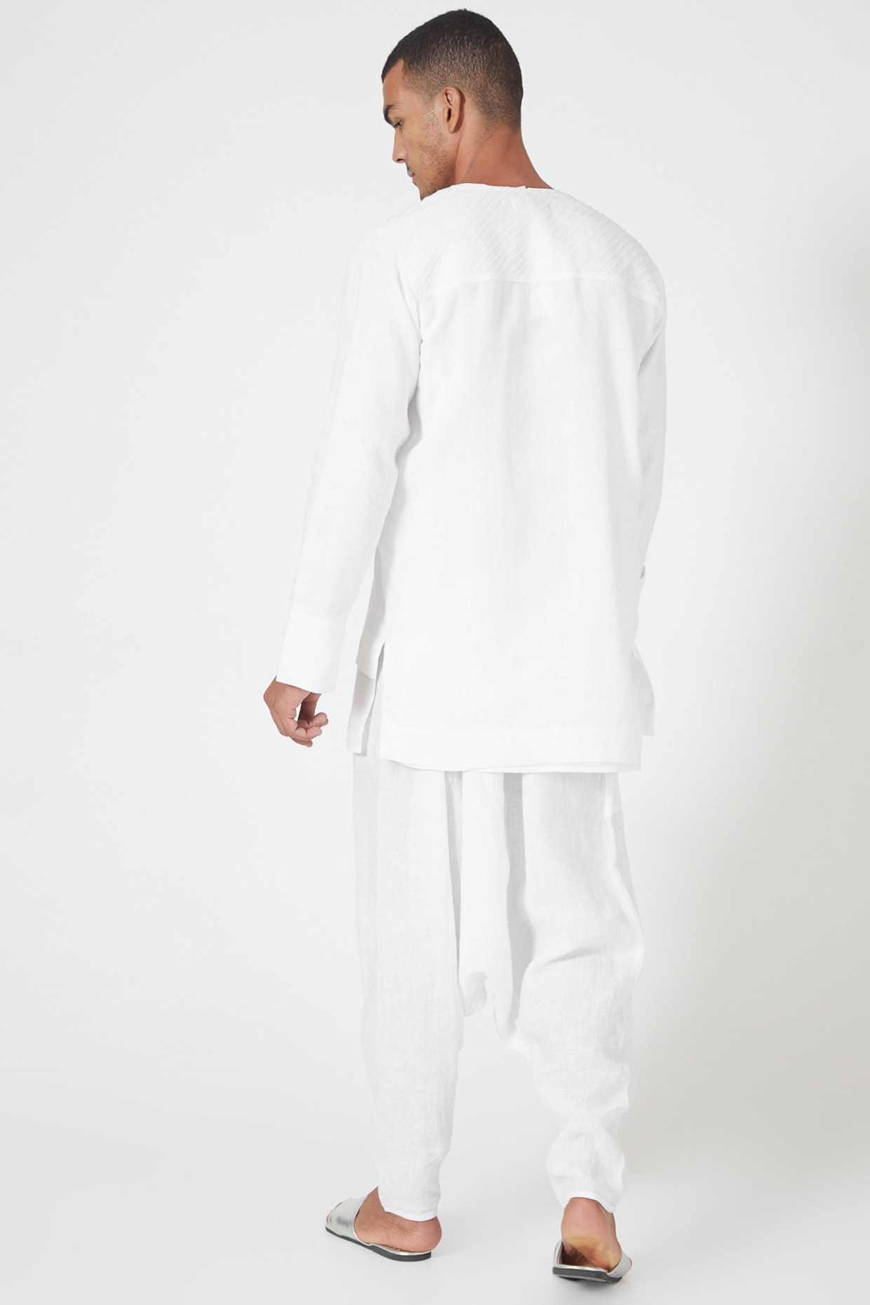 Embroidered Kaftan Top & Dhoti Pant Set | Dhoti pants, Aza fashion, Fashion