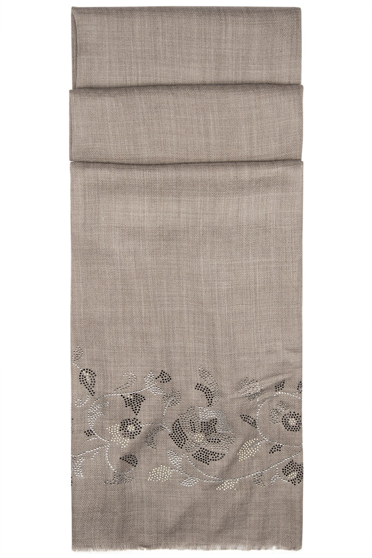 shawl with swarovski crystals